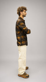 Pantaloni uomo Displaj Dick Costa Fr panna