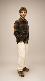 Pantaloni uomo Displaj Dick Costa Fr panna