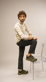 Maglia dolcevita uomo Senise beige