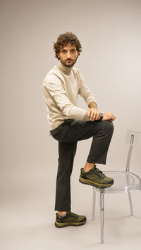Maglia dolcevita uomo Senise beige