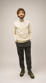Maglia dolcevita uomo Senise beige