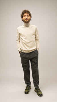 Maglia dolcevita uomo Senise beige