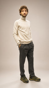 Maglia dolcevita uomo Senise beige