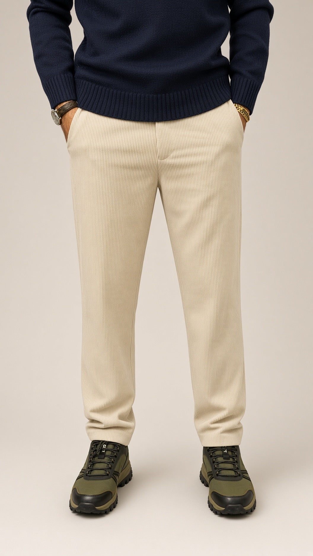 Maglia girocollo uomo Senise blu navy