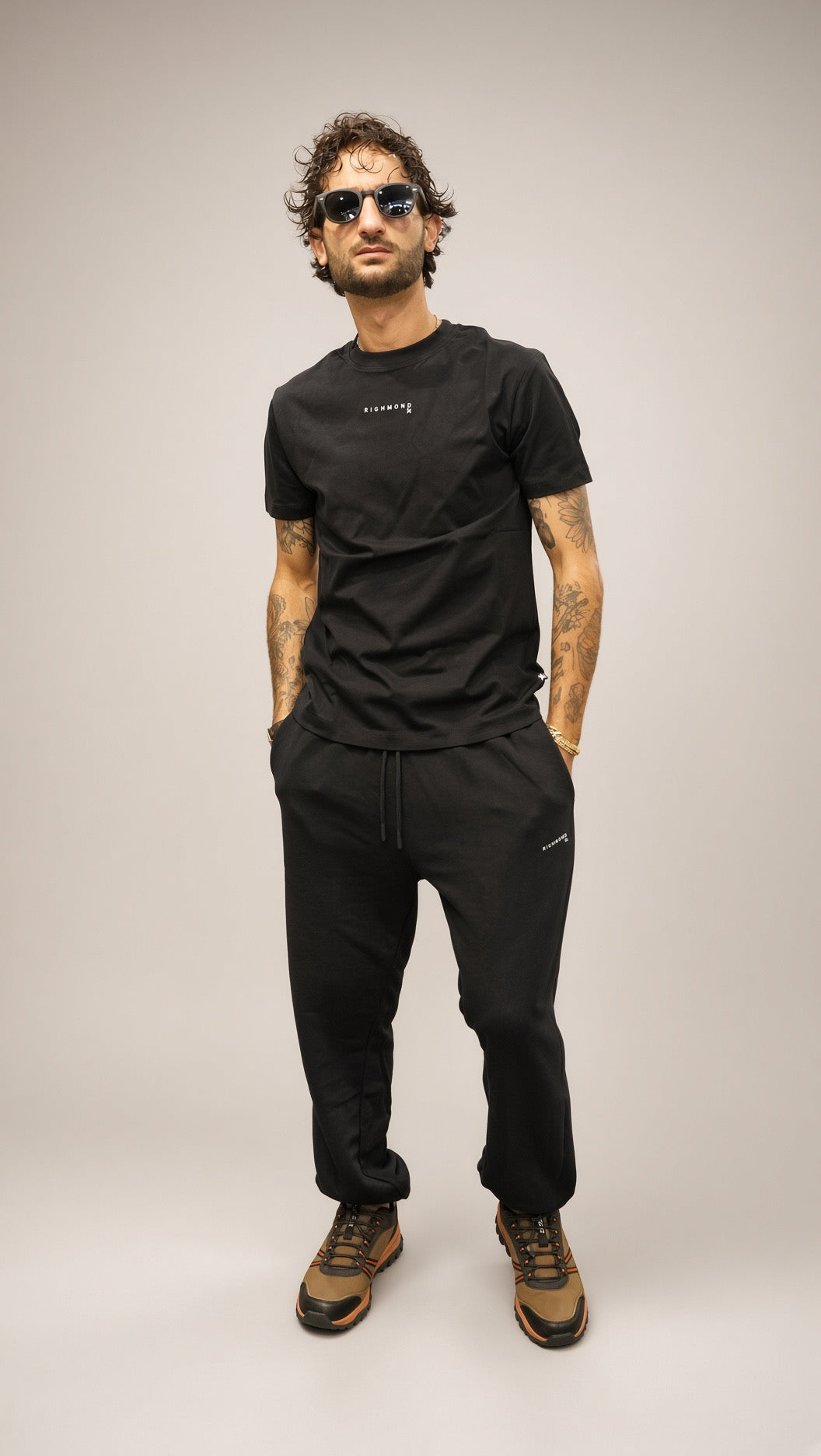 T-shirt uomo Richmond  nero