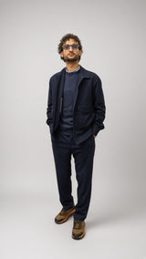 Overshirt uomo Seinse blu