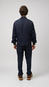Overshirt uomo Seinse blu