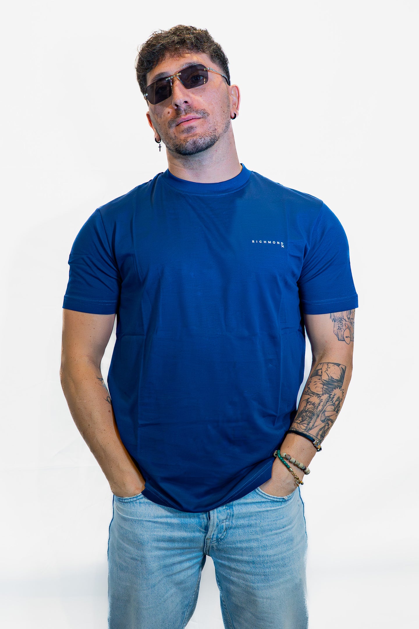 John Richmond Blue T-shirt