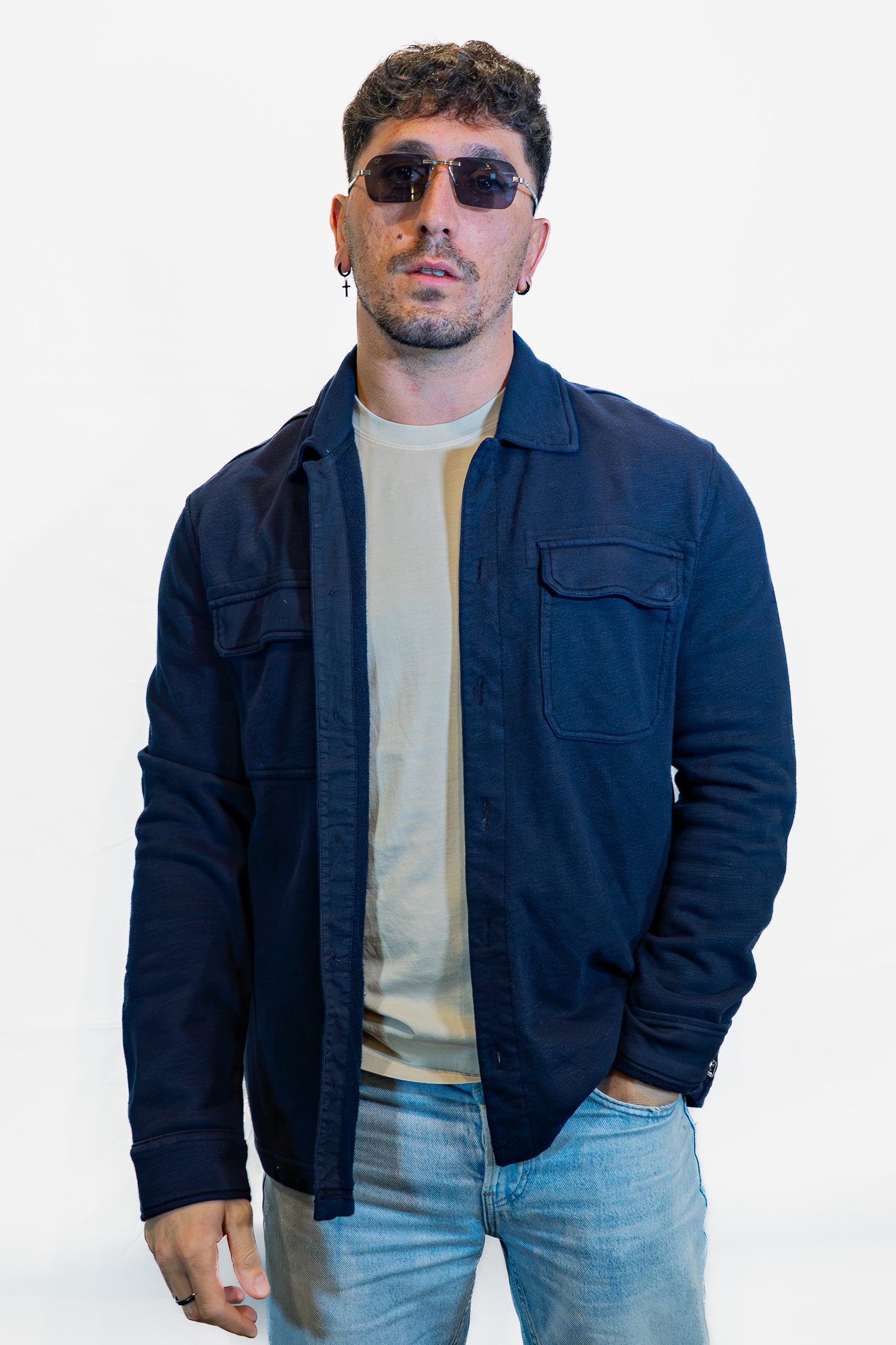 Keeling Blue Overshirt