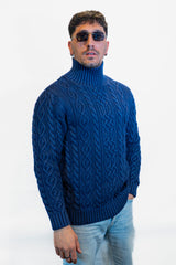 Keeling long-sleeved turtleneck sweater