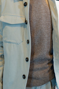 Seinse velvet overshirt