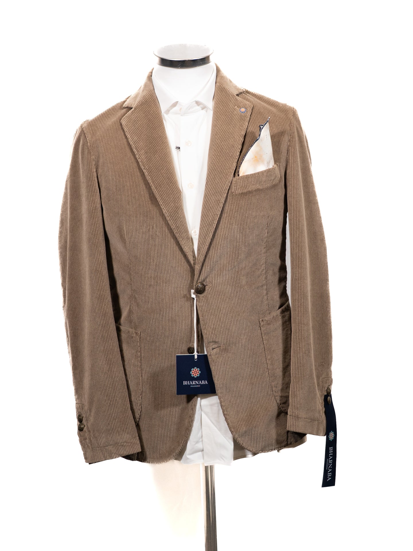 Bharnaba Velvet Striped Jacket