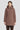 Long brown padded softshell jacket from Ciesse Piumini