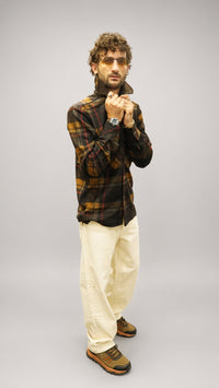 Overshirt uomo Displaj Art Under rosso