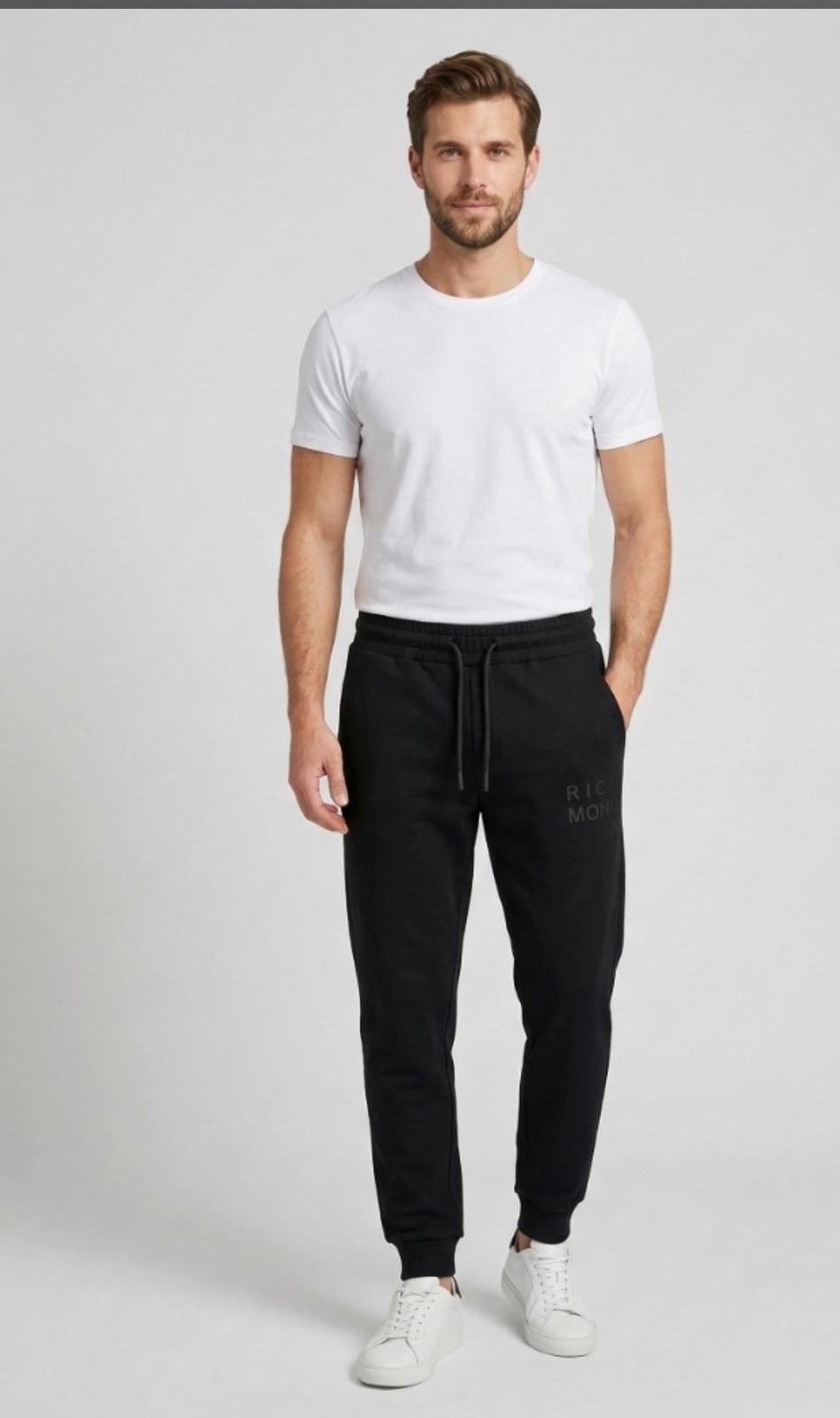 Pantalone in felpa in misto cotone John Richmond