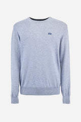 Regular fit cotton and wool sweater - Zayden La Martina