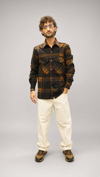 Overshirt uomo Displaj Art Under rosso