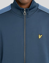 Giacca tuta uomo a righe Dark Navy foto 3