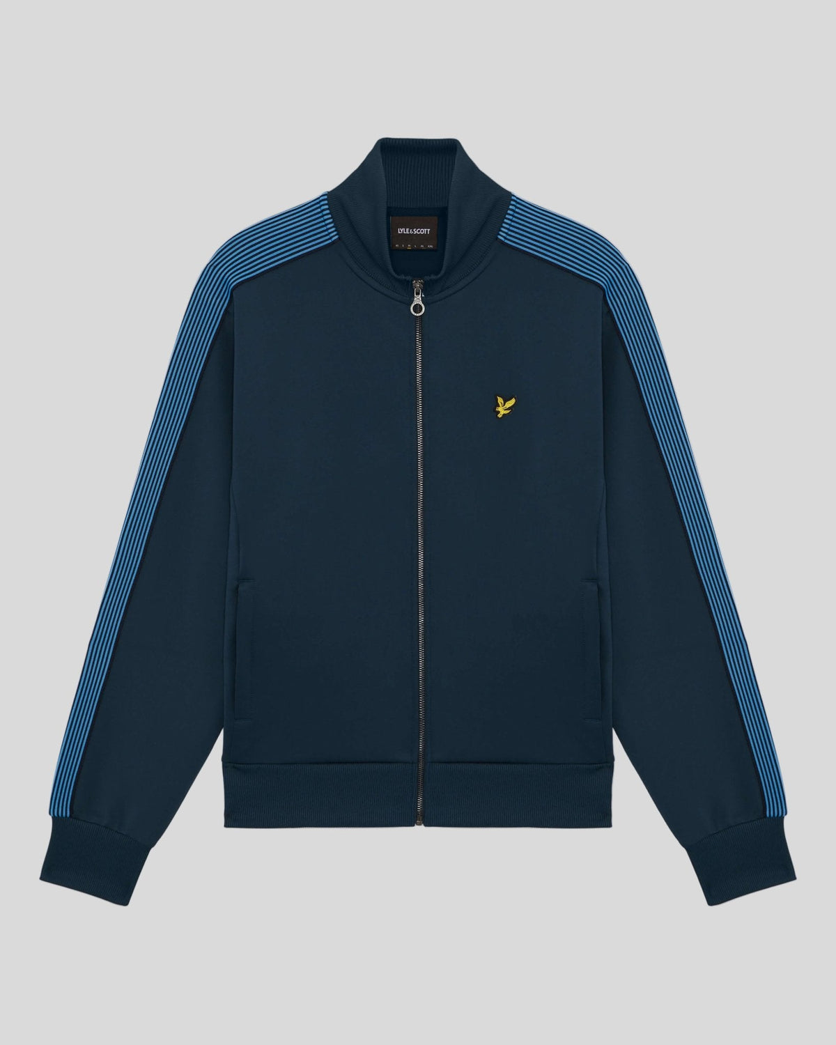 Giacca tuta uomo a righe Dark Navy foto 5
