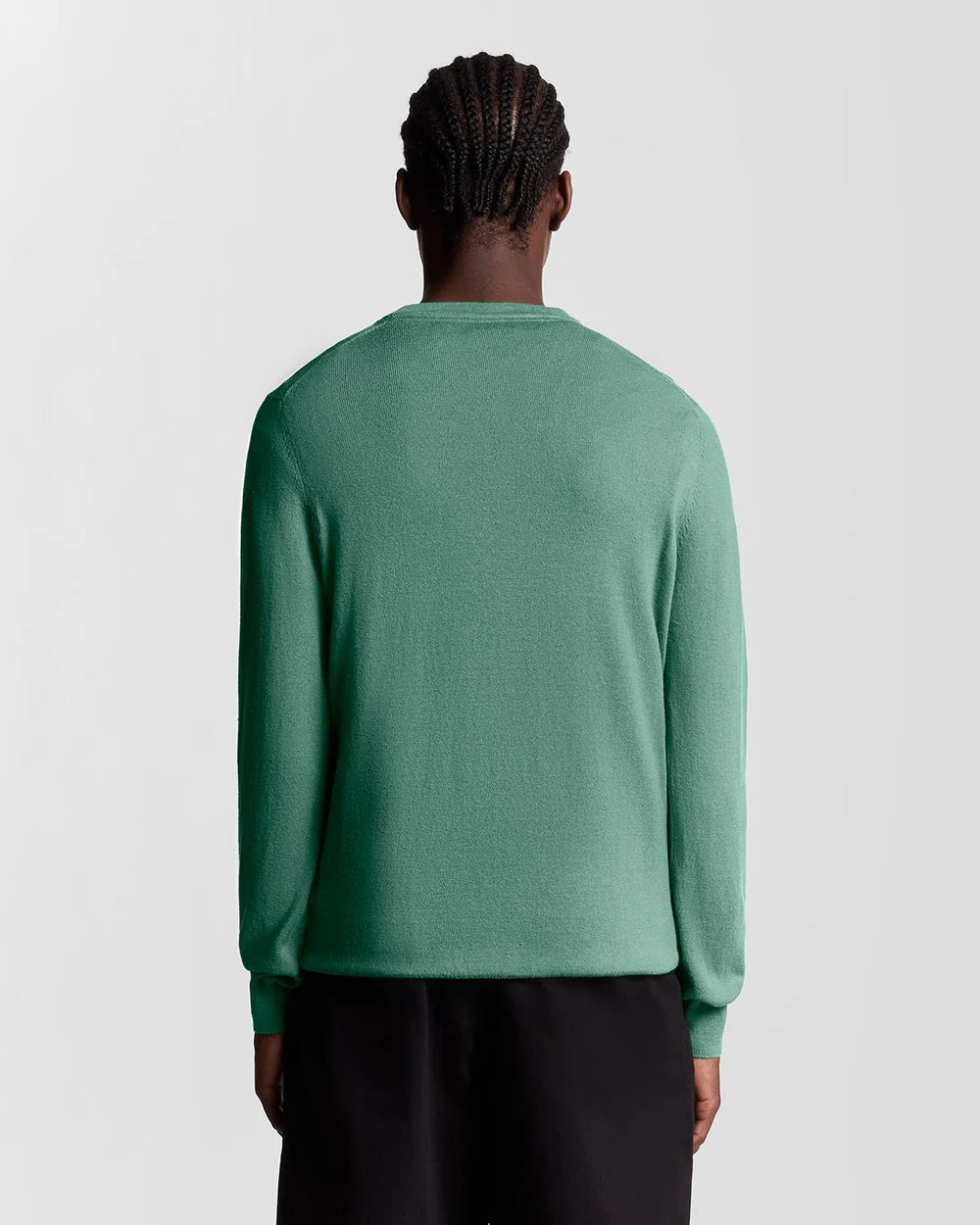 Lyle &amp; Scott Merino Cotton Crew Neck Sweater